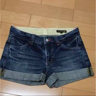 ビームスボーイ(BEAMS BOY)のビームスボーイ デニムショートパンツ サイズ0 Sサイズ(ショートパンツ)