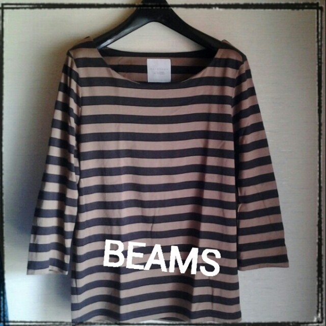 BEAMS(ビームス)のボーダーカットソー レディースのトップス(カットソー(長袖/七分))の商品写真