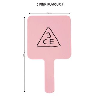 スリーシーイー(3ce)の3CE ハンドミラー ミニ PINK RUMOUR(その他)