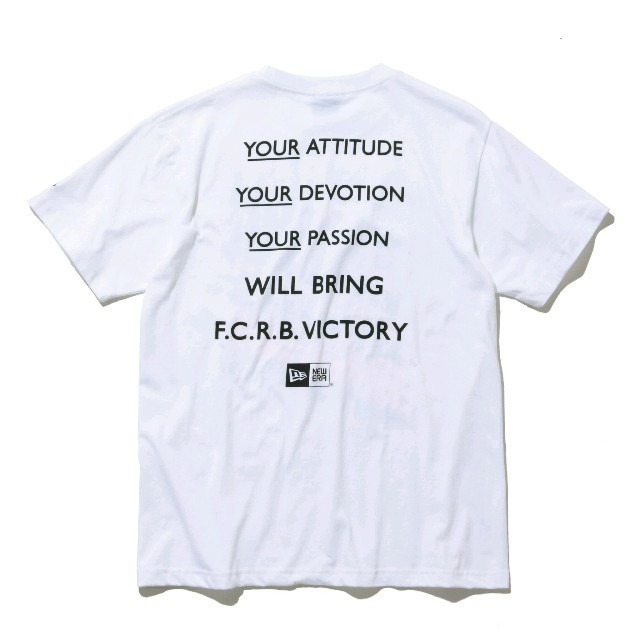 F.C.R.B.(エフシーアールビー)の【M】白   FCRB x NEWERA VICTORY TEE メンズのトップス(Tシャツ/カットソー(半袖/袖なし))の商品写真