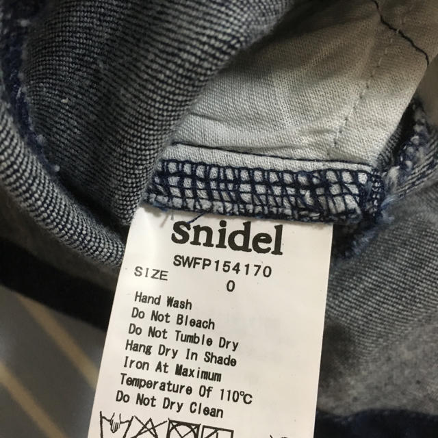 SNIDEL(スナイデル)のsnidel❤️デニム ショーパン レディースのパンツ(ショートパンツ)の商品写真