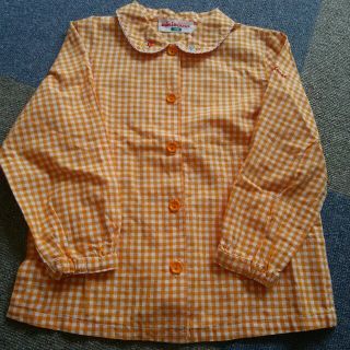 ミキハウス(mikihouse)のmikihouseチェック服100センチ(ブラウス)