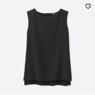 ユニクロ(UNIQLO)のUNIQLO ドレープタンクブラウス (タンクトップ)