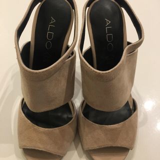 アルド(ALDO)の美品★Aldo スウェード ハイヒール11cm サイズUS5.0(ハイヒール/パンプス)