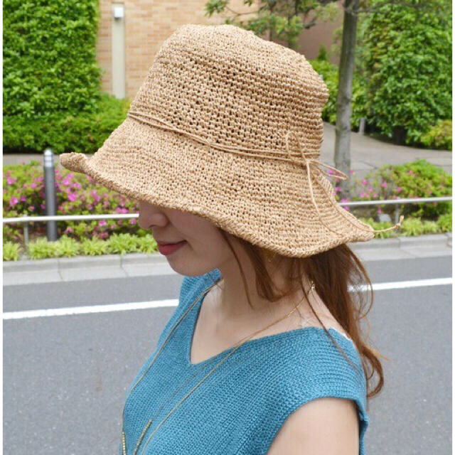 SHIPS(シップス)のペーパー細編みハット SHIPS for women レディースの帽子(ハット)の商品写真