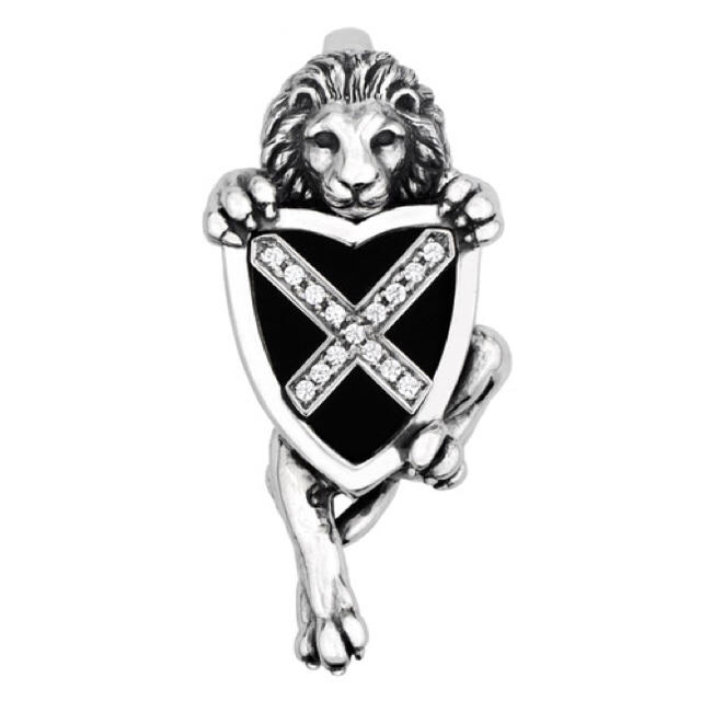 新品◇JUSTIN DAVIS◇REGAL LION◇ライオンペンダント◇クロム