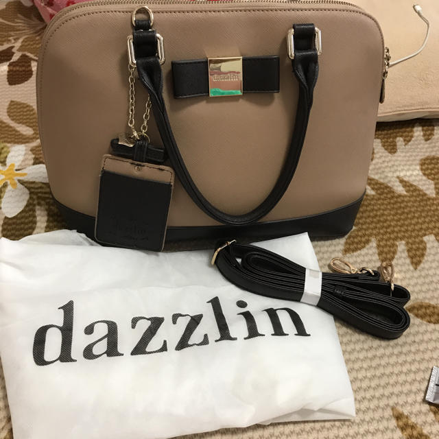 dazzlin(ダズリン)のダズリン バッグ パスケース 付き トートバッグ ショルダーバッグ レディースのバッグ(トートバッグ)の商品写真