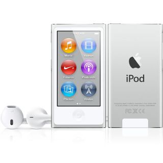 アップル(Apple)の新品未使用 iPod nano 第7世代 シルバー(ポータブルプレーヤー)