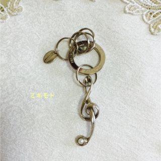 ミキモト(MIKIMOTO)のミキモト キーチェーン  未使用(キーホルダー)