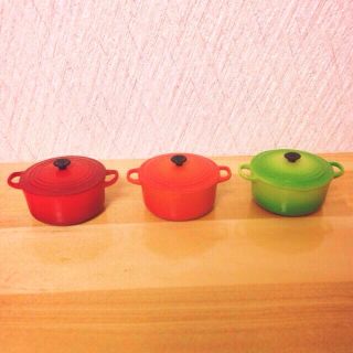 ルクルーゼ(LE CREUSET)のル・クルーゼ＊マグネット3個セット(その他)