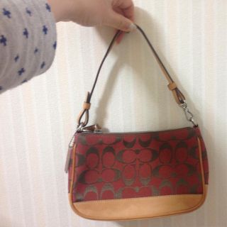 コーチ(COACH)のCOACH アクセサリーポーチ(ハンドバッグ)