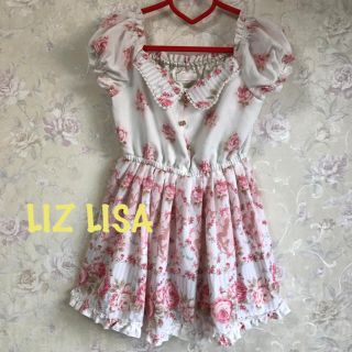 リズリサ(LIZ LISA)のLIZ LISA★試着のみ★マーメイド柄トップス★ミニワンピース(チュニック)