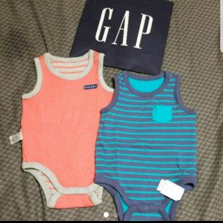 ベビーギャップ(babyGAP)の70 ロンパース　2枚セット(ロンパース)