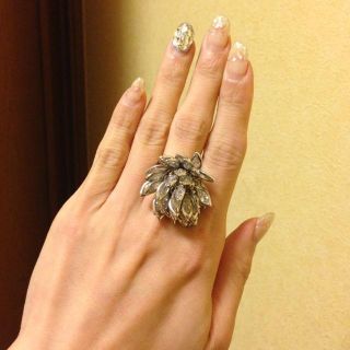 ルシェルブルー(LE CIEL BLEU)の値下げ ルシェル♡ストーンリング💍(リング(指輪))