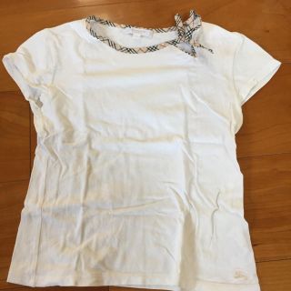 バーバリー(BURBERRY)のBurberry 女の子用 白カットソー 140cm(Tシャツ/カットソー)