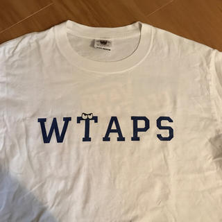 ダブルタップス(W)taps)のWTAPS×VANS Tシャツ 白 サイズM ブルインクボディ 美中古(Tシャツ/カットソー(半袖/袖なし))