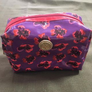 トリーバーチ(Tory Burch)のトリーバーチ ポーチ  化粧ポーチ 花柄 美品 ポーチ 小物入れ(ポーチ)