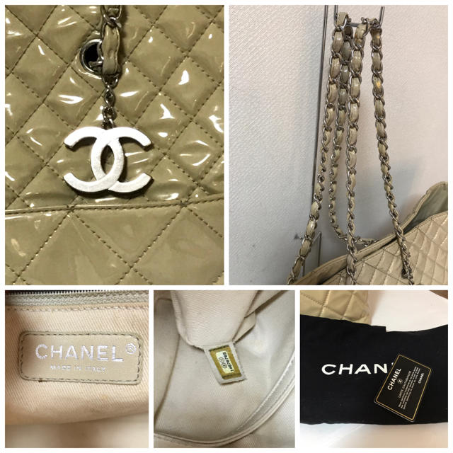 CHANEL(シャネル)の定番 シャネル マトラッセ チェーンショルダーバッグ パテント レディースのバッグ(ショルダーバッグ)の商品写真