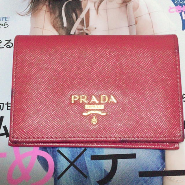 PRADA(プラダ)のPRADA カードケース レディースのファッション小物(名刺入れ/定期入れ)の商品写真