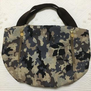 ラシット russet 迷彩 カモフラ トートバッグ 美品