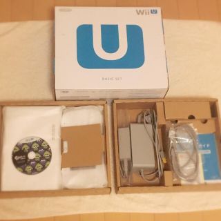 ニンテンドウ(任天堂)のwiiU+スプラトゥーンセット＊(家庭用ゲーム機本体)