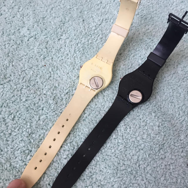 swatch(スウォッチ)のSWATCH スウォッチ Black&White 限定品 レディースのファッション小物(腕時計)の商品写真