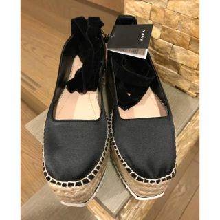 ザラ(ZARA)の新品未使用♡ZARA人気レースアップエスパドリーユ(その他)