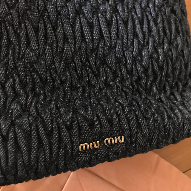 R様専用 miumiu ミュウミュウ ビジュー デニム バッグ R様専用 miumiu ミュウミュウ ビジュー デニム バッグ