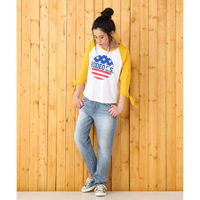 RODEO CROWNS WIDE BOWL(ロデオクラウンズワイドボウル)の金ちゃん様専用★RCWB VINTAGE WASH デニム ストレートパンツ レディースのパンツ(デニム/ジーンズ)の商品写真