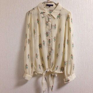 ローズバッド(ROSE BUD)のフラガール＊シフォンブラウス(シャツ/ブラウス(長袖/七分))