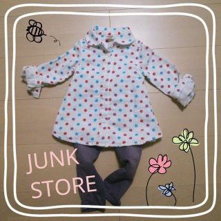 ジャンクストアー(JUNK STORE)のJUNKSTORE☆水玉シャツチュニック(その他)