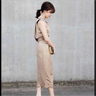 アメリヴィンテージ(Ameri VINTAGE)のコメントで値下げ♡Ameri vintage ローズショルダードレス(ロングワンピース/マキシワンピース)