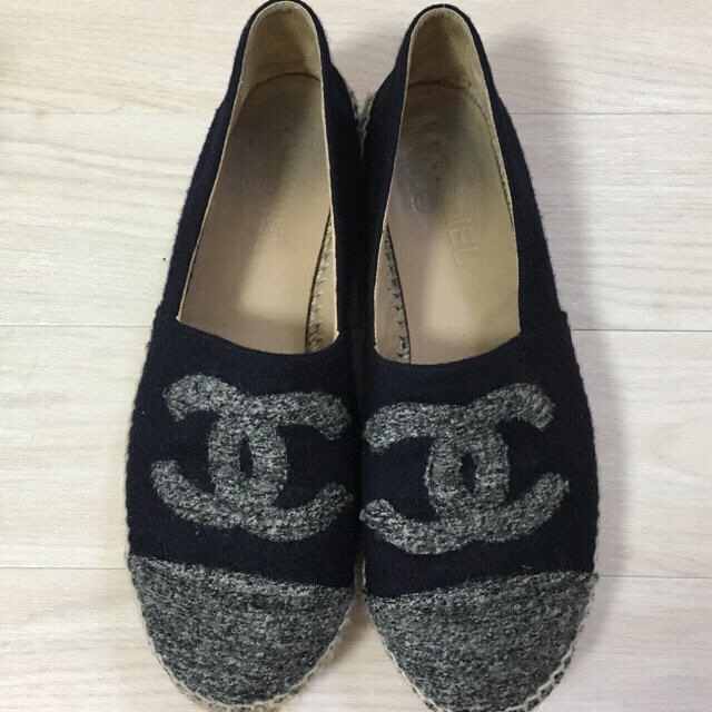 CHANEL(シャネル)のCHANEL エスパドリーユ レディースの靴/シューズ(スリッポン/モカシン)の商品写真