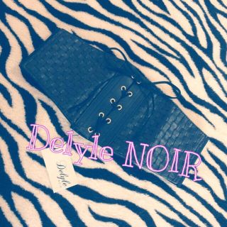 デイライルノアール(Delyle NOIR)のDelyle NOIR コルセットベルト(ベルト)