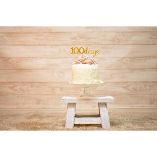 "100days" ケーキトッパー（グリッター）(その他)