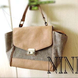 ナイン(NINE)の未使用NINE*本革2waybag(ハンドバッグ)