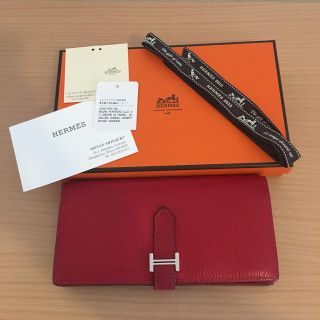 エルメス(Hermes)のsn02様お取り置き中 エルメス ベアン長財布(財布)