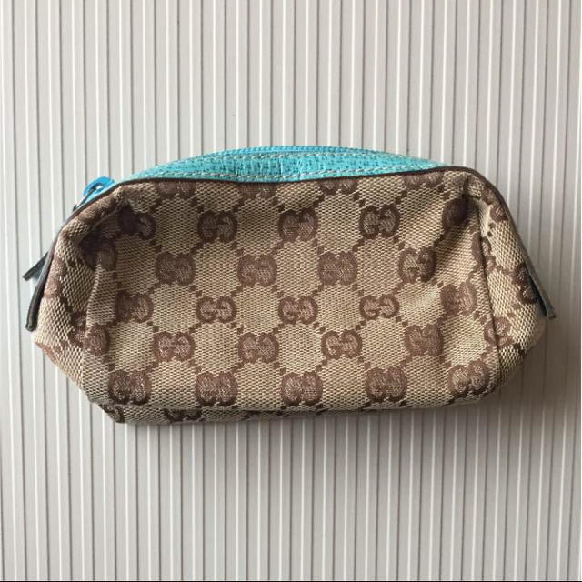 Gucci(グッチ)の【正規品、美品】GUCCI ポーチ レディースのファッション小物(ポーチ)の商品写真