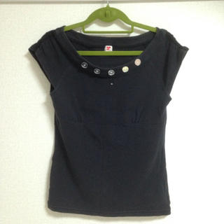 クレージュ(Courreges)のクレージュ 黒Tシャツ(Tシャツ(半袖/袖なし))