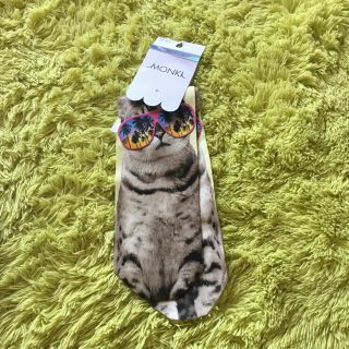 モンキ(Monki)のmonki 靴下 ソックス キャット(ソックス)