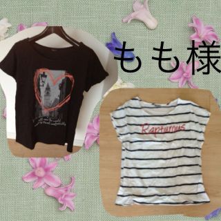 シネマクラブ(CINEMA CLUB)の春夏★カットソーとハートTシャツ(カットソー(半袖/袖なし))