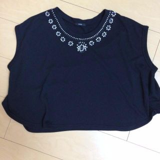 エモダ(EMODA)のエモダビジュー付きトップス♡(Tシャツ(半袖/袖なし))