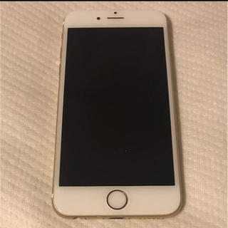 アップル(Apple)のiPhone 6  64GB ゴールド美品(本体のみ、箱なし)(スマートフォン本体)