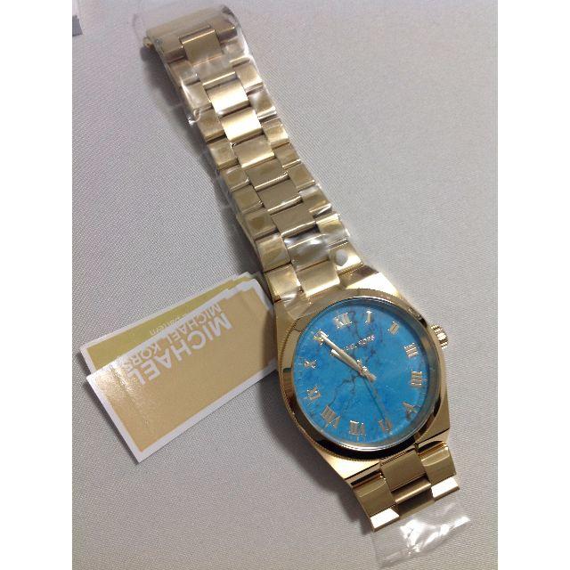 【予約中！】 【正規品】MICHAEL - Kors Michael KORS 腕時計 ターコイズ ゴールド マイケルコース 腕時計