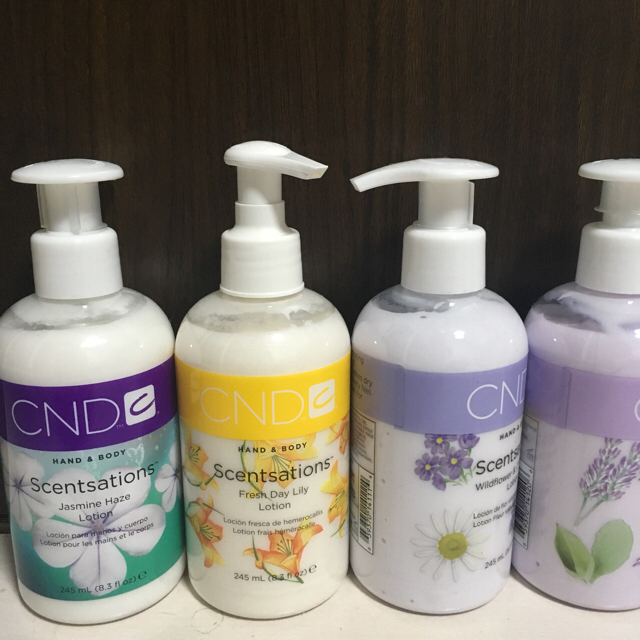 新品 7本セット センセーション CND コスメ/美容のボディケア(ボディローション/ミルク)の商品写真