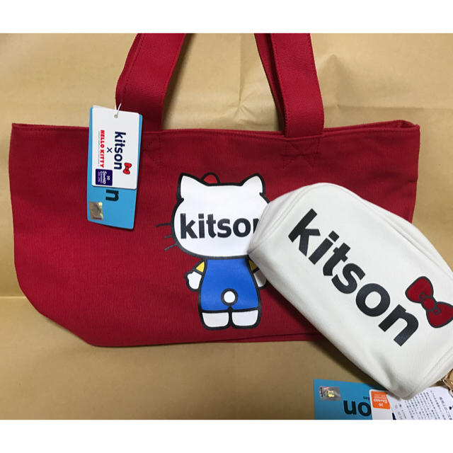 KITSON(キットソン)の【アルパカ様専用】kitson ハローキティコラボ レディースのバッグ(トートバッグ)の商品写真
