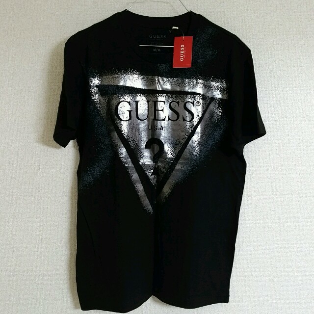 GUESS(ゲス)のGUESS　ゲス　ロゴ入り　T-shirt　ＸＳサイズ メンズのトップス(Tシャツ/カットソー(半袖/袖なし))の商品写真