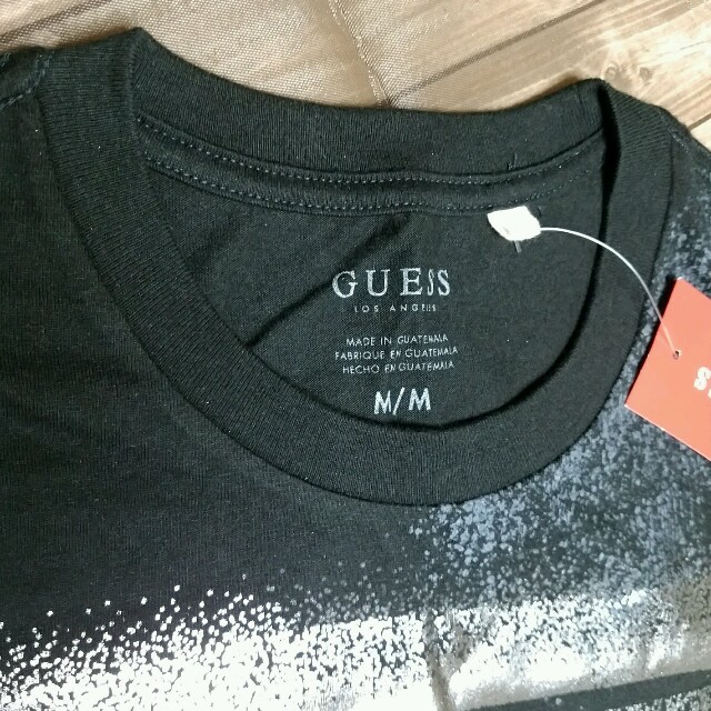 GUESS(ゲス)のGUESS　ゲス　ロゴ入り　T-shirt　ＸＳサイズ メンズのトップス(Tシャツ/カットソー(半袖/袖なし))の商品写真