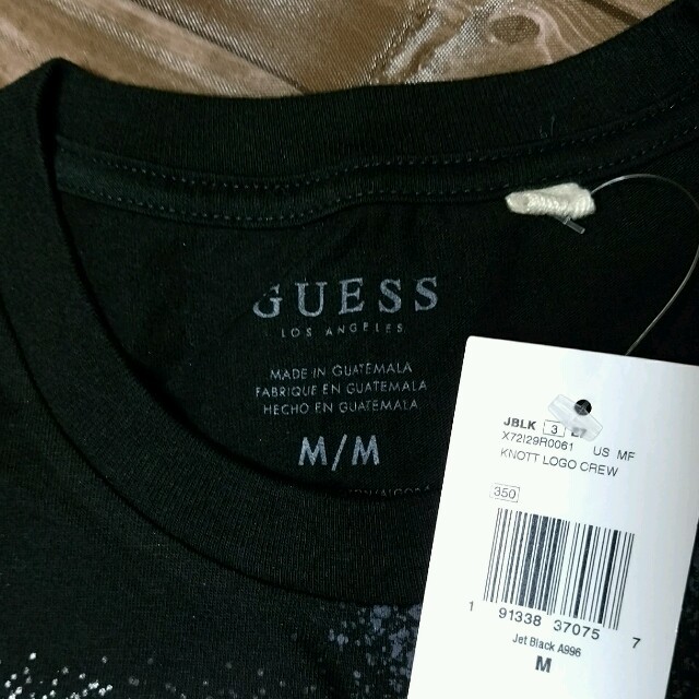 GUESS(ゲス)のGUESS　ゲス　ロゴ入り　T-shirt　ＸＳサイズ メンズのトップス(Tシャツ/カットソー(半袖/袖なし))の商品写真