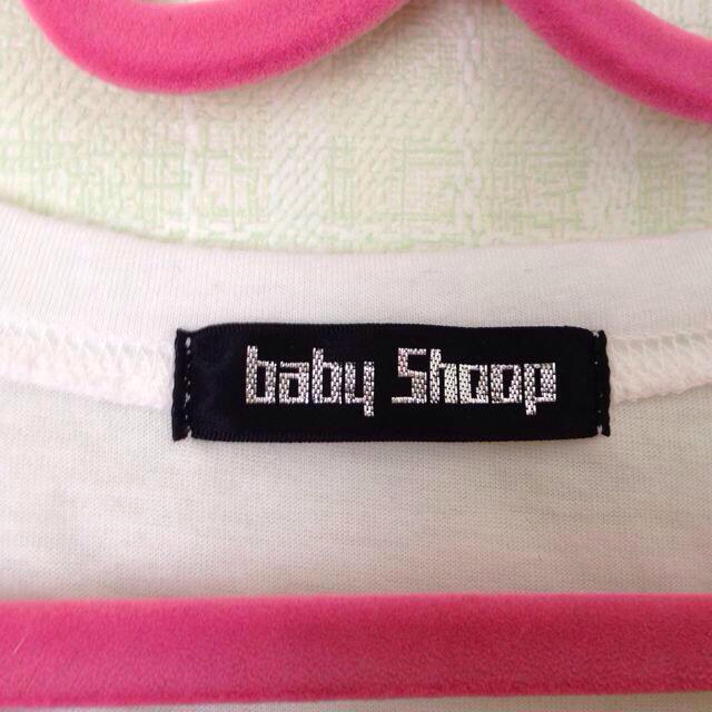 baby shoop(ベイビーシュープ)の☆SALE☆ ロゴTシャツ レディースのトップス(Tシャツ(半袖/袖なし))の商品写真